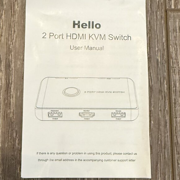 HDMI KVM 2 Port Switch - Picture 10 of 11